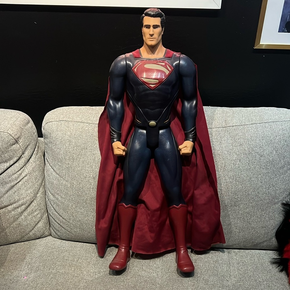 🦸 Giant 31” Superman Action Figure by Jakks Pacific